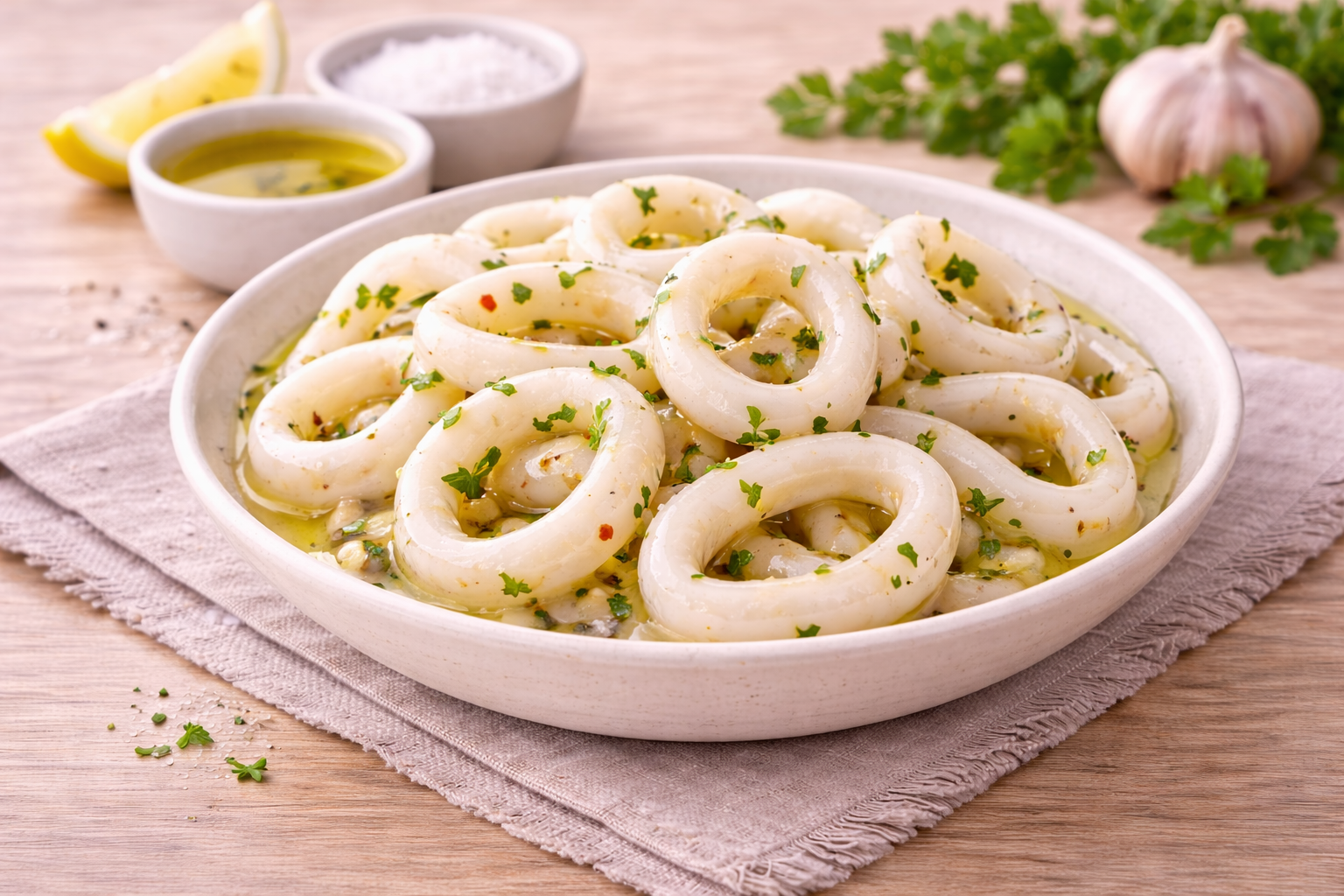 ANILLAS DE CALAMAR TIERNIZADAS