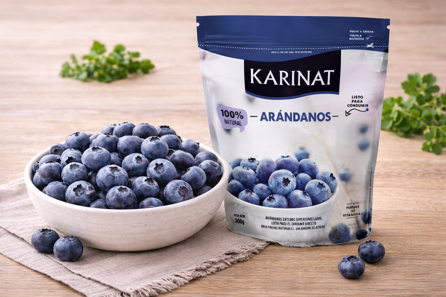 DOYPACK DE ARÁNDANOS CONGELADOS