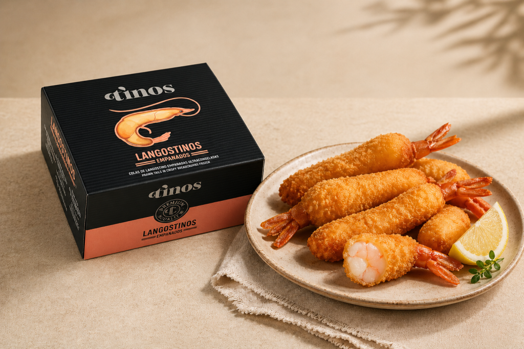 LANGOSTINOS EMPANADOS TINOS (400gr)
