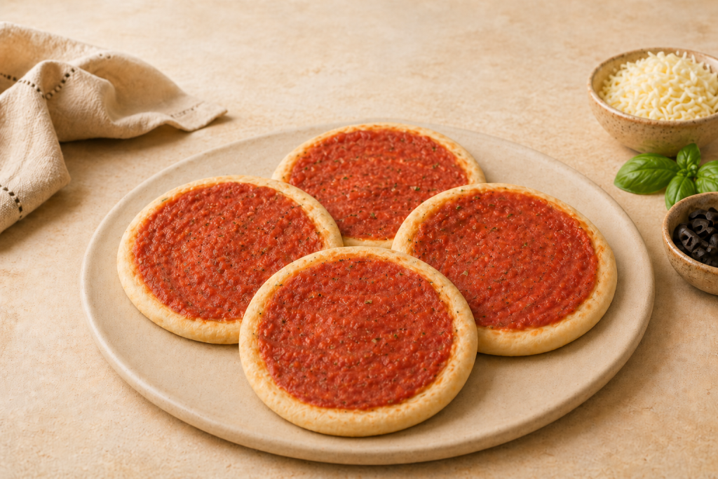 PIZZETAS LIBRES DE GLUTEN (4u)