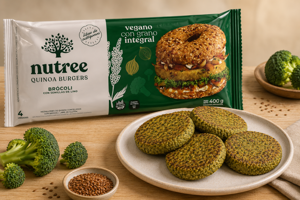 QUINOA BURGERS DE BRÓCOLI (4u)