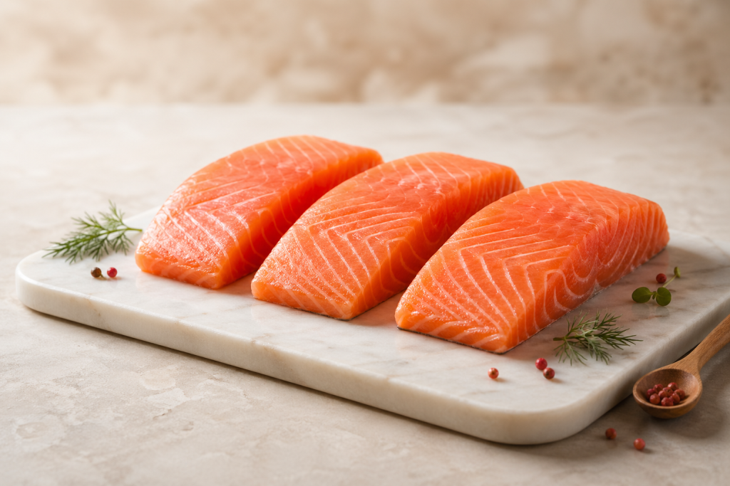 SALMÓN ROSADO PORCIONADO (1kg)