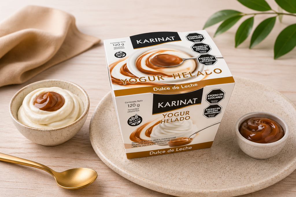 YOGUR HELADO DE DULCE DE LECHE (120gr)