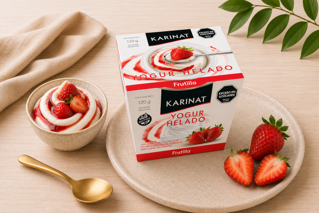 YOGUR HELADO DE FRUTILLA (120gr)