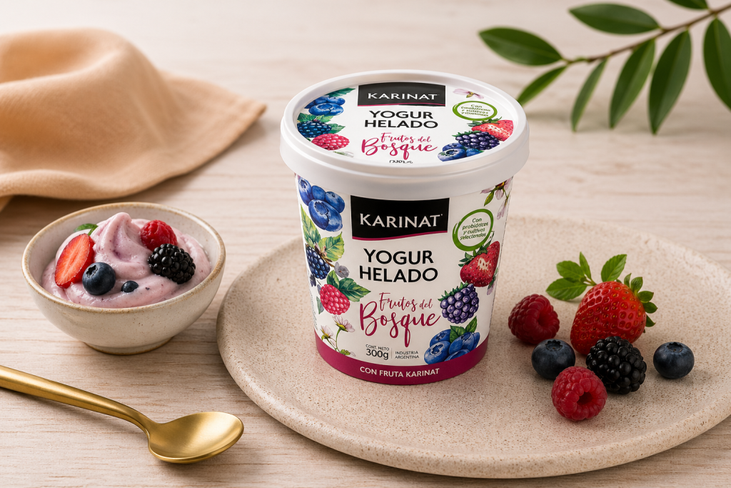 YOGUR HELADO DE FRUTOS DEL BOSQUE GRANDE (320gr)