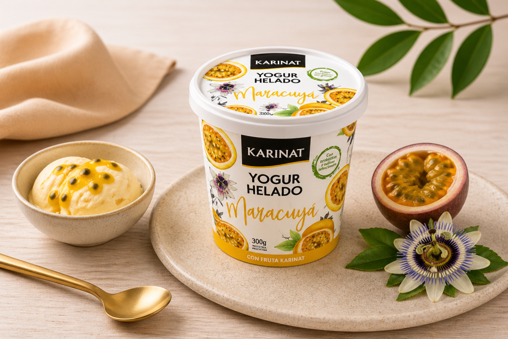 YOGUR HELADO DE MARACUYÁ GRANDE (320gr)