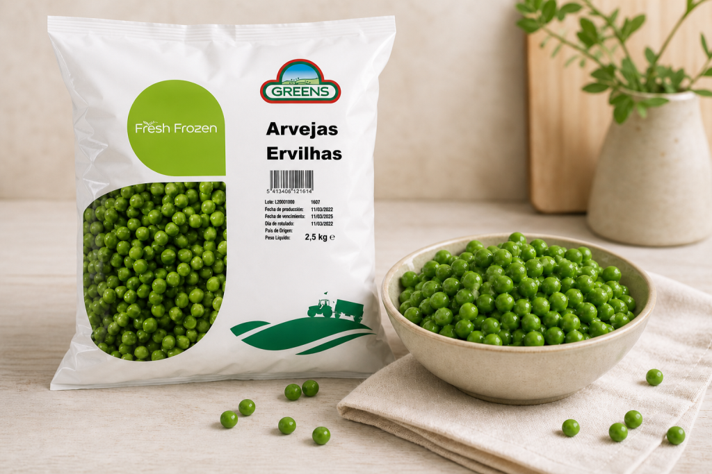 ARVEJAS CONGELADAS GREENS (2,5kg)