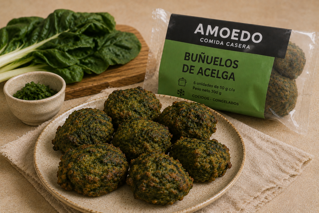 BUÑUELOS DE ACELGA (6U)