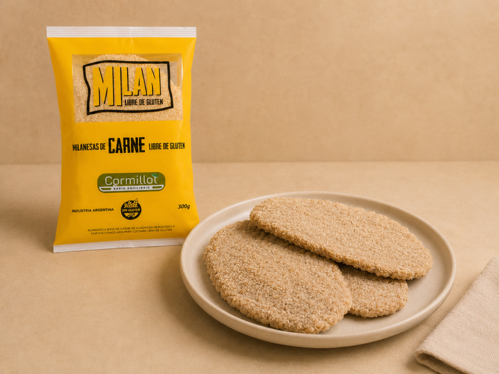 MILANESAS DE CARNE SIN GLUTEN (300gr)