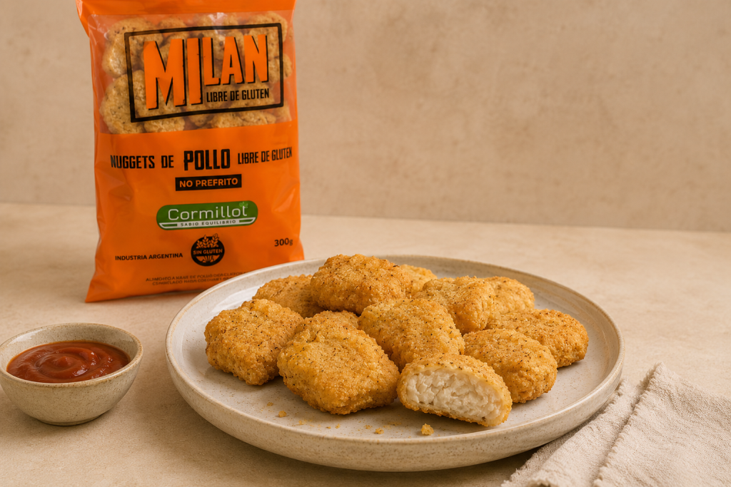 NUGGETS DE POLLO LIBRES DE GLUTEN (300gr)