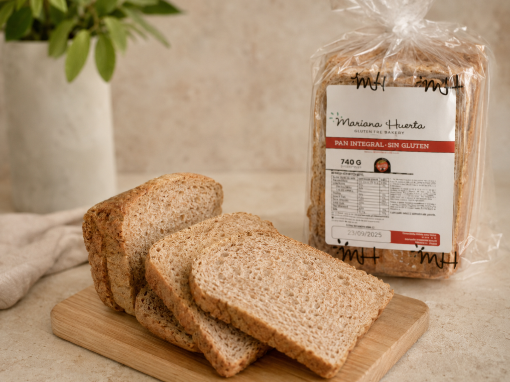 PAN INTEGRAL SIN GLUTEN (740 GR.)
